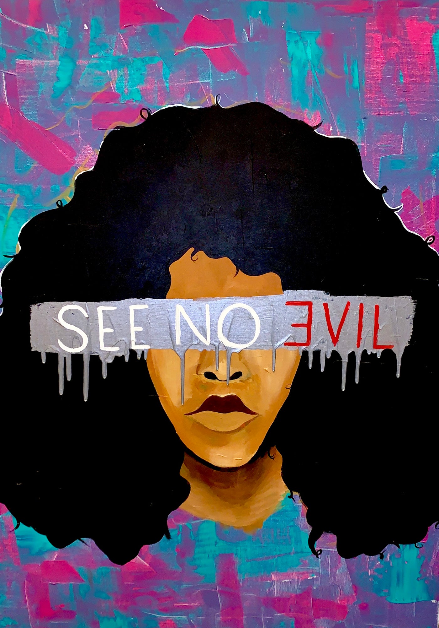 "See No EVIL" painting