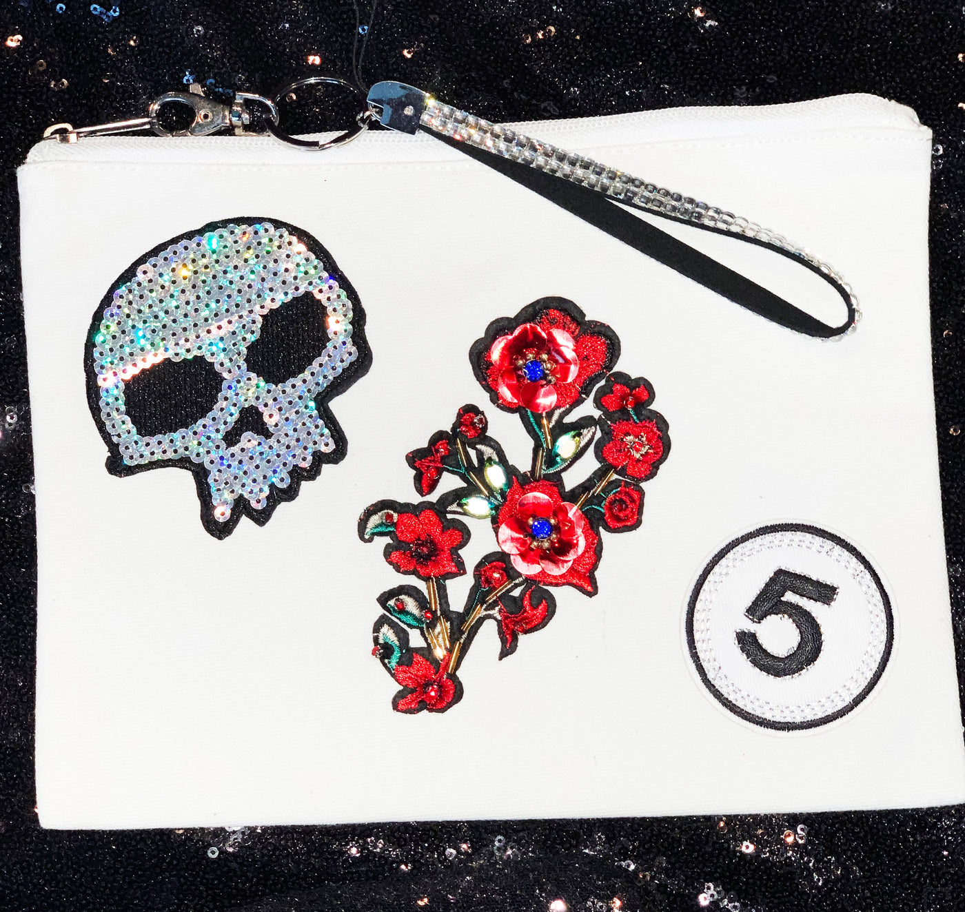 Skull Wristlet