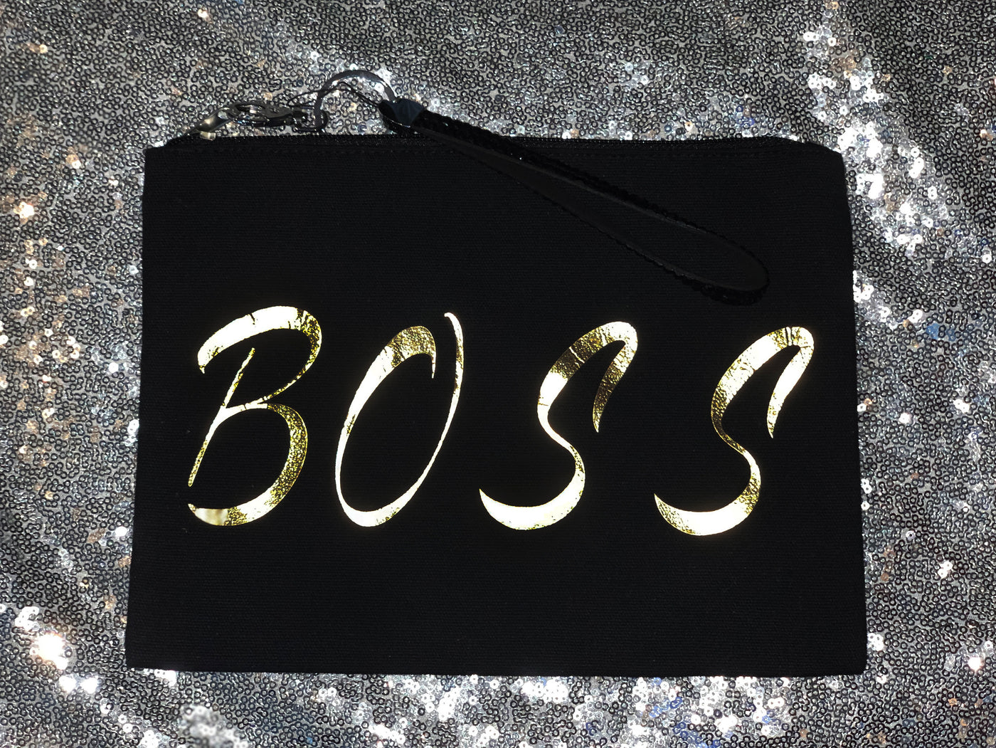 “BOSS” Wristlet